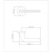 Ручка ADDEN BAU DOVE S-484 GRAPHITE (цвет ГРАФИТ)