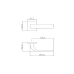 Ручка ADDEN BAU COMET S-546 BLACK (цвет ЧЁРНЫЙ МАТОВЫЙ)